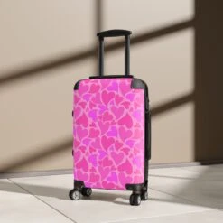 LFO - Pink Fluff Heart Shape - Carry On -Travelpro Shop 5380295029649769871 2048