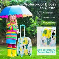 HONEY JOY 2 Pcs Kids Carry On Luggage -Travelpro Shop 616Vk20cU2L