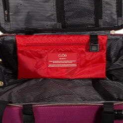 Cloe Carry-On 20 Inch Luggage With 360º-spinner Wheels In Burgundy Red Color 16 Cloe Carry-On 20 Inch Luggage With 360º-spinner Wheels In Burgundy Red Color -Travelpro Shop 61D5vGLY4uL