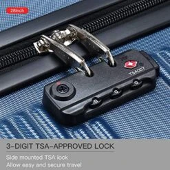 Verdi Luggage Set 3 Piece - Lightweight With USB Port Hardside Carry On Suitcase - Includes Expandable 20 Inch Carry On, 24In/TSA-Approved Lock 28In Checked Bag With 8-Wheel Rolling Spinner -Travelpro Shop 61G3IUvcyzL