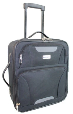 Boardinglbue Rolling Personal Item 18" Under Seat Basic Luggage American Spirit Frontier (BK) Bonus -Travelpro Shop 61N9B0bKw7L 83fff315 9a36 40a2 9ec5 49a3aa00267a