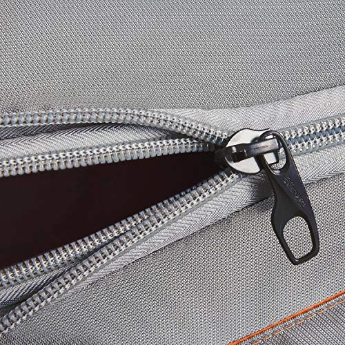 DELSEY Paris Egoa Rolling Travel Duffel Bag With 100% Recycled Materials, Light Gray, Checked-Medium 25 Inch 8 DELSEY Paris Egoa Rolling Travel Duffel Bag With 100% Recycled Materials, Light Gray, Checked-Medium 25 Inch - Image 8