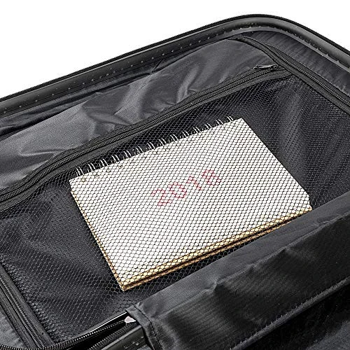 GOMHWAOL Luggage 3 Piece Set Suitcase ABS Material Hardshell Lightweight (Silver Gray) 5 GOMHWAOL Luggage 3 Piece Set Suitcase ABS Material Hardshell Lightweight (Silver Gray) - Image 5