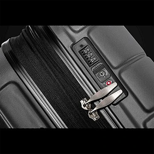 Luggage Sets Suitcase Lightweight TSA Lock Spinner Gray 4 Luggage Sets Suitcase Lightweight TSA Lock Spinner Gray - Image 4