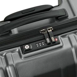 DELSEY Paris Luggage Cruise Lite Hardside 2.0 2-Wheel Underseater, Platinum -Travelpro Shop 61Vod2VM0iL