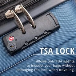 Merax Luggage Set Expandable 3 Piece Sets With TSA Lock, Lightweight Hardside Luggage With Spinner Wheels -Travelpro Shop 61aQRWVatZS