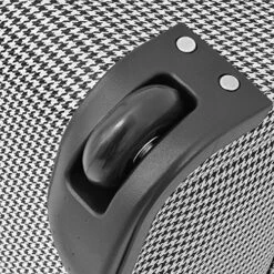 London Fog Cambridge Ultra-Lightweight 15inch 2-Wheel Under The Seat Bag, Black/White Houndstooth -Travelpro Shop 61oCPU9Q0zL