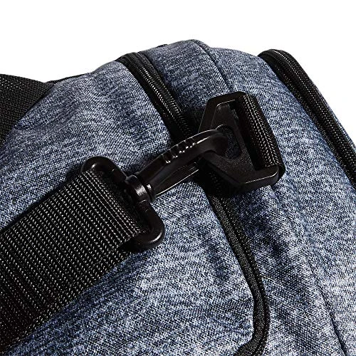 Adidas Defender 4 Small Duffel Bag, Jersey Onix Grey/Black 4 Adidas Defender 4 Small Duffel Bag, Jersey Onix Grey/Black - Image 4