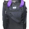 BoardingBlue Personal Item Under Seat For The Airlines Of American, Frontier, Spirit, Black/Purple