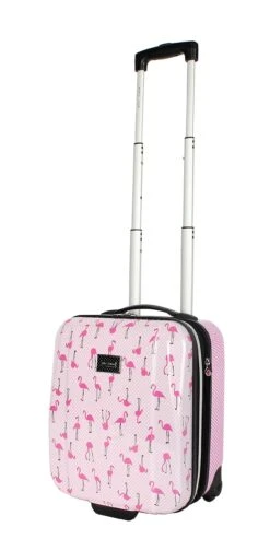 Betsey Johnson 4 Pieces Luggage Set - ABS+PC Hardside Lightweight Durable Rolling Suitcase With Spinner Wheels - Set Includes; 15", 20", 26", 30" -Travelpro Shop 71WZr8gqvmL