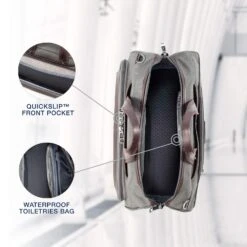 Travelpro Platinum Elite Regional UnderSeat Duffel Bag, Vintage Grey, Medium -Travelpro Shop 71hIoxwSIFL