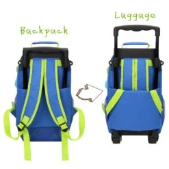 Yodo Zoo 3-Way Toddler Backpack With Wheels Or Little Kids Rolling Luggage, With Front Pouch And Side Bottle Holders, For Toddler Boys And Girls, Dinosaur -Travelpro Shop 71l6iv1B6SL