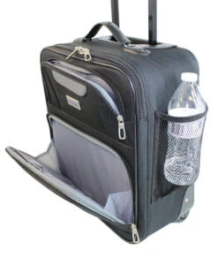 Boardingblue Airlines Personal Item Under Seat Basic Small Luggage 16.5" (Black) -Travelpro Shop 71oylTkoXjL