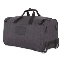 SWISSGEAR 7368 Travel Duffel, Heather Grey (19" Rolling) -Travelpro Shop 81GWxUH 2Bq7L