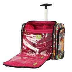 Lily Bloom 15" Under The Seat Design Pattern Carry On Bag With Rolling Wheels (One Size, Bliss) -Travelpro Shop 81GXZncxscL