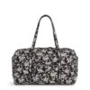 Vera Bradley Women's Signature Cotton Large Travel Duffel Travel Bag, Holland Garden, One Size