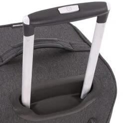 SWISSGEAR 7368 Travel Duffel, Heather Grey (19" Rolling) -Travelpro Shop 81W3Zo2sk 2BL