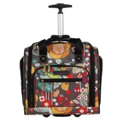 Lily Bloom 15" Under The Seat Design Pattern Carry On Bag With Rolling Wheels (One Size, Bliss) -Travelpro Shop 81XC505pGsL