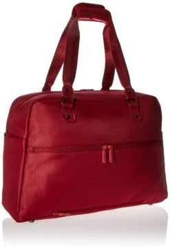 Heys America Unisex Hilite Multi-Zip Boarding Duffel With RFID Red Duffel Bag (Red) -Travelpro Shop 81ckL3P2M5L