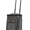 Travelers Club Luggage 17" Top Expandable Underseater W/Side USB Port Connector, Dark Gray Suitcase, Carry