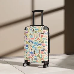 LFO - Luggage Factory - Travel Print Suitcase Carry On -Travelpro Shop 9288062772871135982 2048