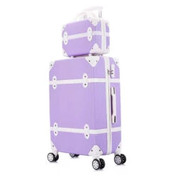 Carrylove Women Spinner Abs Retro Luggage 20"22"24"26" Trolley Bag -Travelpro Shop Carrylove women spinner abs retro luggage 20 22 24 26 trolley bag vintage suitcase set on 39fb2a2e 7631 4782 a8a7 62ffed7dc743