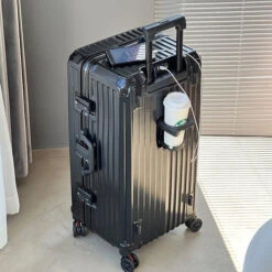 Large Capacity Cup Holder Suitcase Men Carry On Luggage Women Travel -Travelpro Shop Large Capacity Cup Holder Suitcase Men Carry On Luggage Women Travel Trolley Case 26 Inch Cabin.jpg 640x640 6e059b9c 1781 4223 aa6b 0838c6227912