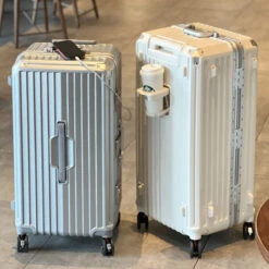 Large Capacity Cup Holder Suitcase Men Carry On Luggage Women Travel -Travelpro Shop Large Capacity Cup Holder Suitcase Men Carry On Luggage Women Travel Trolley Case 26 Inch Cabin 8b1c8d2e bd3d 4495 9f52 f768db967980