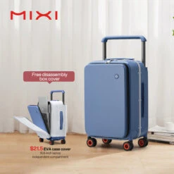 Mixi 2022 New Design Wide Handle Suitcase Men Carry-on Luggage Women -Travelpro Shop Mixi 2022 New Design Wide Handle Suitcase Men Carry On Luggage Women Travel Trolley Case 20.jpg 640x640 6cb65c79 1908 485f a331 5783fa415fe1