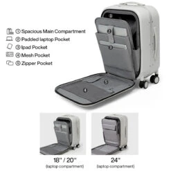 Mixi Patent Design Aluminum Frame Suitcase Carry On Rolling Luggage -Travelpro Shop Mixi Patent Design Aluminum Frame Suitcase Carry On Rolling Luggage Beautiful Boarding Cabin 18 20 24 a5c19c9f b748 420d 90de 8e9fdf8e2f04